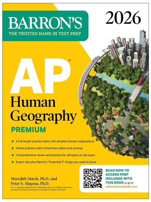 Cover image for AP Human Geography Premium, 2026